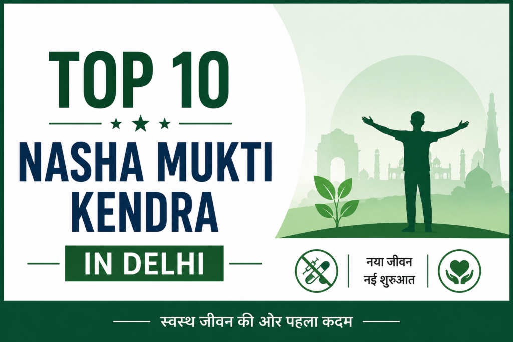Top 10 Nasha Mukti Kendras in Delhi